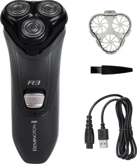 Pr1340b Remington R3 Style Series Rotary Shaver For Men Flexing Technology And Skin Wet