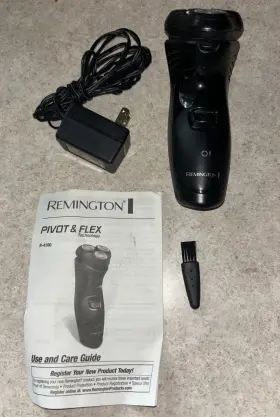 R-4100 Remington Shaver Cordless Built In Pop-up Beard Trimmer Tested With Cord