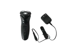 R-4110 Remington Mens Rotary Shaver Black Cordless Rechargeable Tested Working