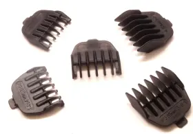 Re-rp00242-00247 Remington Genuine 5pc Snap On Comb Set For Mb-2500 Pg-6020 Pg-6015 Pg-602