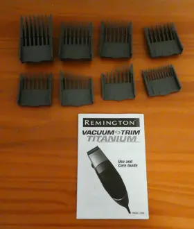 Hkvac-2000 Remington Re-rp00337 8 Replacement Guide Combs For Model User Manual #2