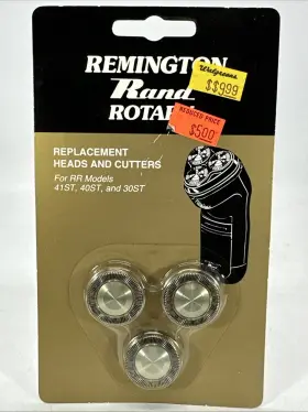 Re-sp9 Remington Vintage New Old Stock Sp-9 Replacement Heads For Model 41st 40st 30st