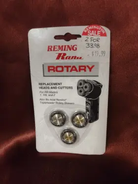 Rr-1w Remington Nos Genuine Sp-8 Replacement Heads And Cutters For Rr Models 1 1w 2