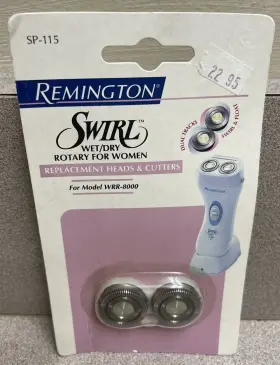 Sp-115 Remington Sp-15 Genuine Swirl Rotary Replacement Heads And Cutters Vintage Nos