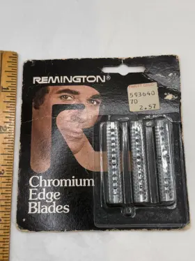 Sp-20 Remington Vintage Chromium Edge Replacement Blades New/sealed 1976