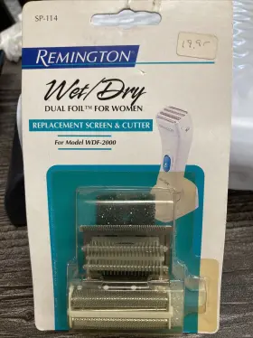 Wdf-2000 Remington Womens Wet/dry Dual Foil Replacement Screen And Cutter Sp-114