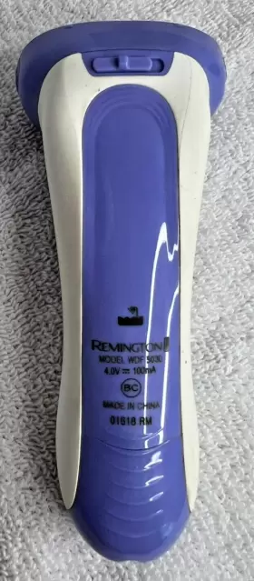 Wdf5030 Remington Smooth And Silky Electric Wet/dry Shaver Purple Model W Charger #3