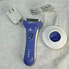 Wdf5030 Remington Smooth And Silky Electric Wet/dry Shaver Purple Model W Charger