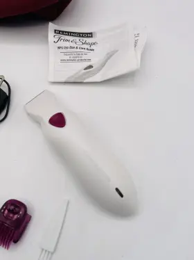 Wpg-250 Remington Trim And Shape Body Bikini Kit Womens White Cordless Wet Dry #2
