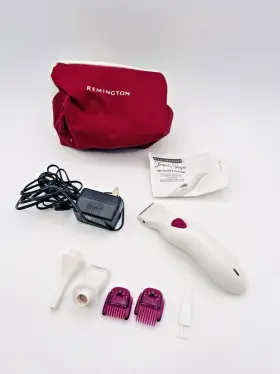 Wpg-250 Remington Trim And Shape Body Bikini Kit Womens White Cordless Wet Dry