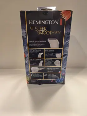 Wpg4050 Remington Smooth And Silky 5-piece Body Bikini Groomer Kit Mint/white Wpg4050 Remington Smooth And Silky 5-piece Body Bikini Groomer Kit Mint/white
