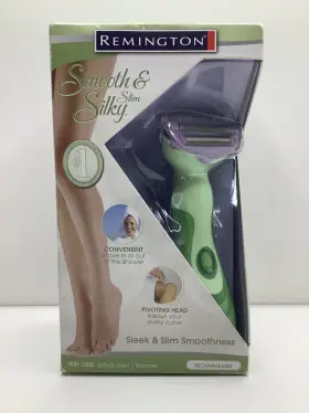 Wsf-1000 Remington New Sealed Smooth And Silky Womens Shaver Rechargeable Green