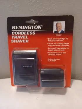 Xlr-370bp Remington Vintage 1991 Cordless Travel Shaver Battery Operated
