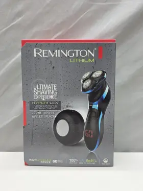 Xr1470 Remington Lithium Advanced Rotary Shaver Hyperflex Wet Dry With Speaker New Xr1470 Remington Lithium Advanced Rotary Shaver Hyperflex Wet Dry With Speaker New
