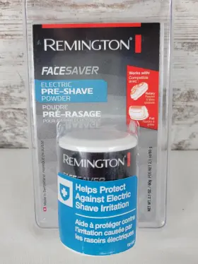 Remingtons 716202385110 Remington Facesaver Electric Pre-shave Powder - Single Pack