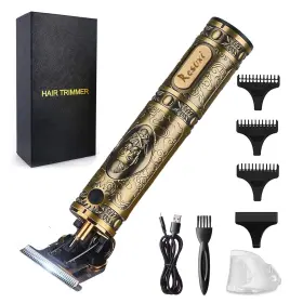 Resuxi 779324755421 Cordless Hair Trimmer For Men Professional Electric Clippers Bar