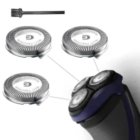 Sh30 Rf Rollingfit 884710685043 Replacement Heads Compatible With Philips Norelco Electric Sh
