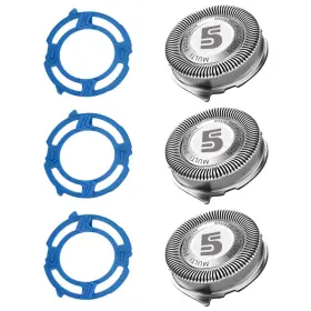 R3-3a50 Rf Rollingfit Sh50 Replacement Heads For 5000 Series Shavers S5160 S5210 S5205 And S5370