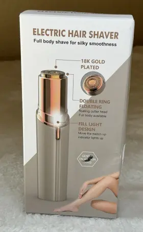 Sf-1106 Rohs Electric Hair Shaver For Full Body Shave Champagne Gold
