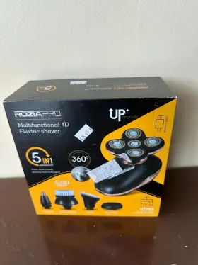 Ht986 Roziapro Electric Shaver Black Mens 5in1 Wireless Multifunctional 4d N248