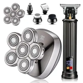 Ld-1090 Roziapro Head Shavers For Bald Men And Professional Barber Clippers Zero Gapped Hair Tri