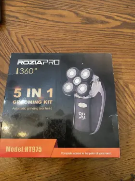 T975 Roziapro 5 In 1 Grooming Kit Parts Only As Is