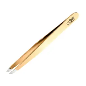 B01brt1sj4 Rubis Classic Stainless Steel Slanted Tweezers For Precise Eyebrows And Hair