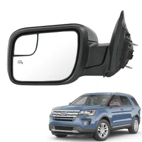 Rnm-h376 Ruianomg Door Mirror Left Driver Side Replacement For Black Rnm-h376 Ruianomg Door Mirror Left Driver Side Replacement For Black