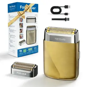 Br-257 Ruim Mens Electric Shaver 2-in-1 Waterproof Foil And Detail Trimmer Usb-c