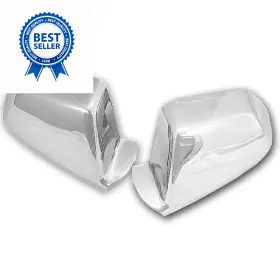 Cdctszb-1513 S Sizver Chrome Door Mirror Covers Overlays For 2008-2013 Cadillac Silver