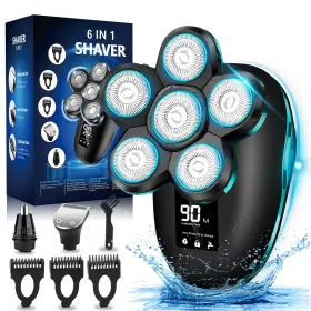 Sakioo 389850271581 Electric Head Shaver For Bald Men 6 In 1 Mens Heads Razor