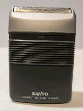 M780 Sanyo Sv Compact Battery Powered Shaver Travel - Tested And Working