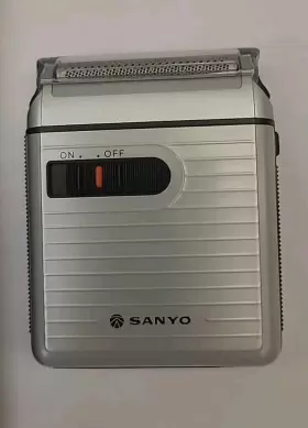 Sv-m730 Sanyo Battery Shaver In Case Travel Portable Size Japan #2 Sv-m730 Sanyo Battery Shaver In Case Travel Portable Size Japan #2