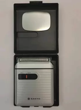 Sv-m730 Sanyo Battery Shaver In Case Travel Portable Size Japan #3 Sv-m730 Sanyo Battery Shaver In Case Travel Portable Size Japan #3
