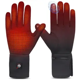 Shgs13 Savior Heat Heated Glove Liners For Men Women Rechargeable Battery Electric