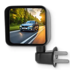 116527-5206-1114042001 Scitoo Driver Side View Mirror Fit For Jeep 28 Cm X 37.5 17 Black