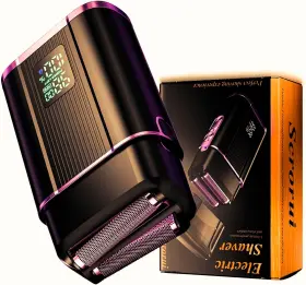 Ipx6 Scrorui 673658101803 Foil Shavers For Men High Speed Double Floating Blades Electric Razor
