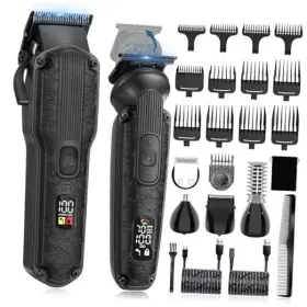 Ht-6068 Scttomon Professional Hair Clipper For Men Cutting Kit Mens Beard Trimmer Black