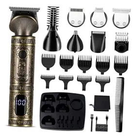 Rfc-5618 Scttomon Beard Trimmer Kit Professional Hair Clipper Zero Gapped T-blade Electric