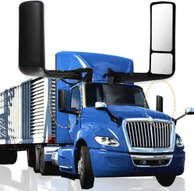 3766430c96 Seassauto Black Door Mirror Replacement International Lt625 2018 Truck Left