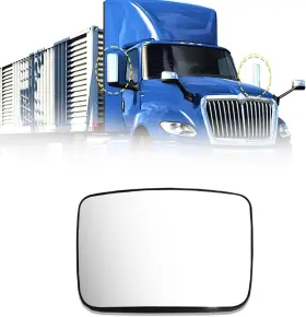 Ut-ilt-0053 Seassauto Rear View Main Mirror Hood For International Lt625 1 Pcs Black Cover