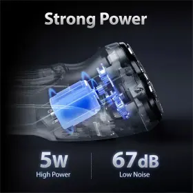 Sejoy 754708207024 Blackstone Rechargeable Mens Electric Shaver - Blue #2 Sejoy 754708207024 Blackstone Rechargeable Mens Electric Shaver - Blue #2