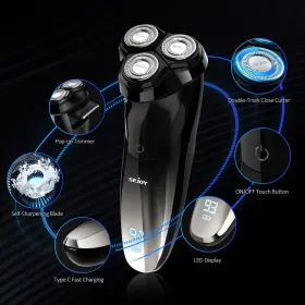 Sejoy 970392211824 Electric Razor For Men Mens Shavers Rechargeable Wet And Dry Electri #2 Sejoy 970392211824 Electric Razor For Men Mens Shavers Rechargeable Wet And Dry Electri #2