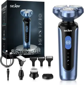 Ms-308 Sejoy Electric Shaver Beard Shaving Men Women Trimmer Rotary Razor Usb Rechargeable