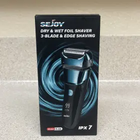 Txd-fk608-blu Sejoy Electric Razor For Men Wet And Dry Foil Shaver With 3-blade ... Fast Ship