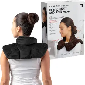 1011854 Sharper Image Heated Neck And Shoulder Wrap Microwavable Lavender Pain Relief 1011854 Sharper Image Heated Neck And Shoulder Wrap Microwavable Lavender Pain Relief