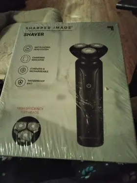 Sharper Image 198018130328 New Flex-head Rotary Wet/dry Rechargeable Electric Shaver Sharper Image 198018130328 New Flex-head Rotary Wet/dry Rechargeable Electric Shaver