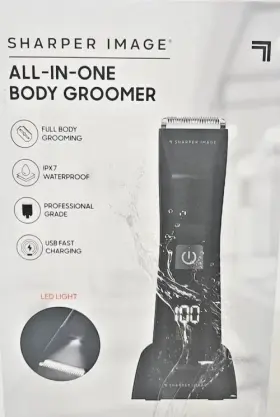 Si-bdgrm-500 Sharper Image All-in-one Full Body Groomer With Led Light