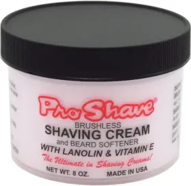 4346010206 Shave Pro Brushless Shaving Cream And Beard Softener 8 Ounce 235ml 2 Pack