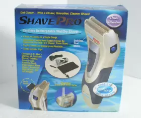 Shavepro 783393067002 Shave Pro Cordless Rechargeable Wet/dry Shaver - Dual Blades #3
